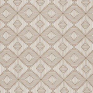 Schumacher Amazing Maze Indoor/Outdoor Fabric 65323 / Sand
