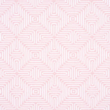 Load image into Gallery viewer, Schumacher Amazing Maze Indoor/Outdoor Fabric 65327 / Blush