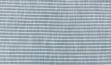 Load image into Gallery viewer, Remnant Thibaut Bayside Stripe Sky Indoor Outdoor Upholstery Drapery Fabric
