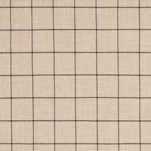 Load image into Gallery viewer, SCHUMACHER BANCROFT WOOL PLAID FABRIC 66775 / IVORY