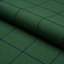 Load image into Gallery viewer, SCHUMACHER BANCROFT WOOL PLAID FABRIC 66776 / GREEN