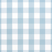 Load image into Gallery viewer, Set of Two Made to Order Thibaut Hammond Check Side Drapery Panels