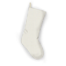 Load image into Gallery viewer, Thibaut Leighton Check Christmas Stocking