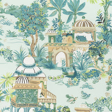 Load image into Gallery viewer, Set of Two Made to Order Thibaut Mystic Garden Side Drapery Panels