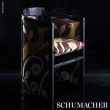 Load image into Gallery viewer, Schumacher Les Gazelles Au Bois Fabric 68912 / Chocolate