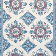 Load image into Gallery viewer, Pair of Custom Made Schumacher Montecito Medallion Pillow Covers - Both Sides