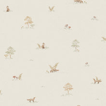 Load image into Gallery viewer, Schumacher Little Fox Wallpaper 6923 / Soft Neutral