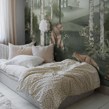 Load image into Gallery viewer, Schumacher Wild Forest Mural Wallpaper 6943 / Spruce