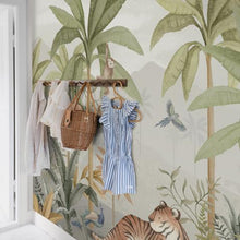 Load image into Gallery viewer, Schumacher Wild Jungle Mural Wallpaper 6945 / Multi