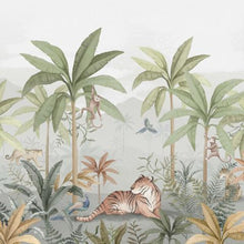 Load image into Gallery viewer, Schumacher Wild Jungle Mural Wallpaper 6945 / Multi