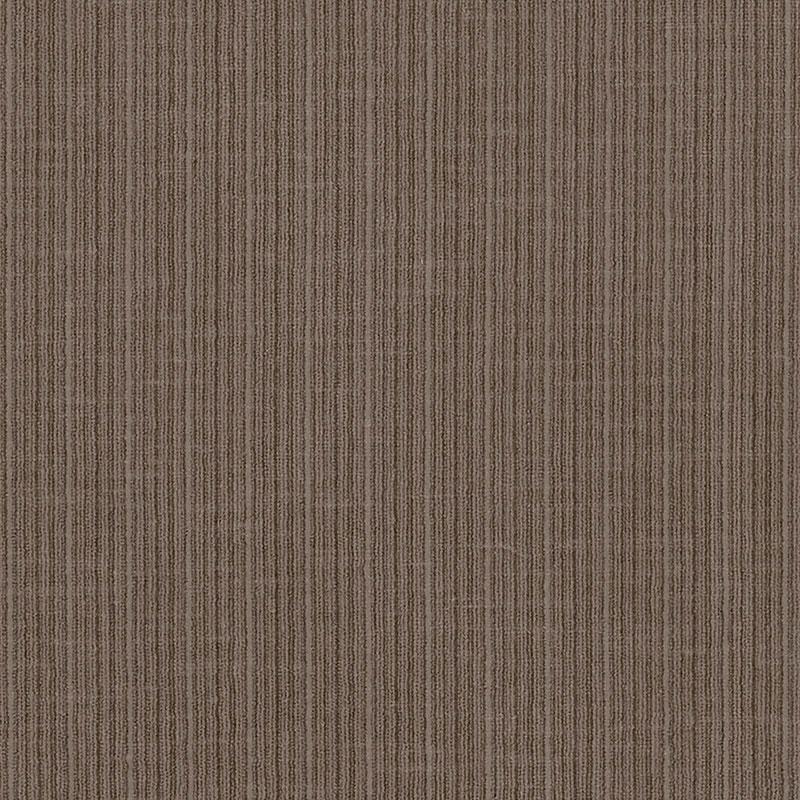 Schumacher Antique Strie Velvet Fabric 69744 / Truffle