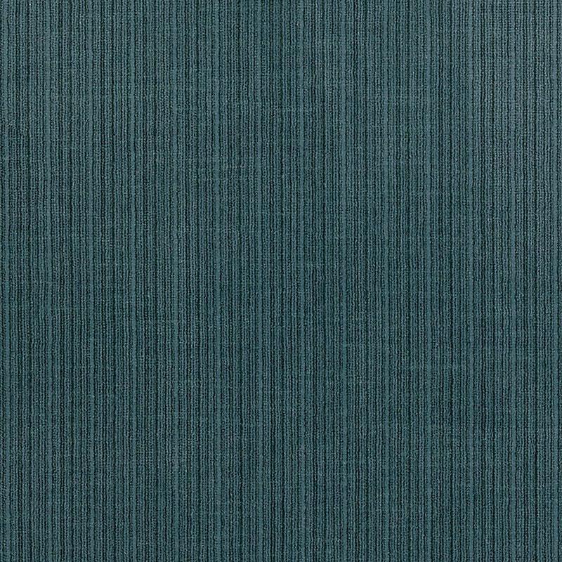 Schumacher Antique Strie Velvet Fabric 69753 / Prussian