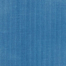 Load image into Gallery viewer, Schumacher Antique Strie Velvet Fabric 69754 / Cornflower