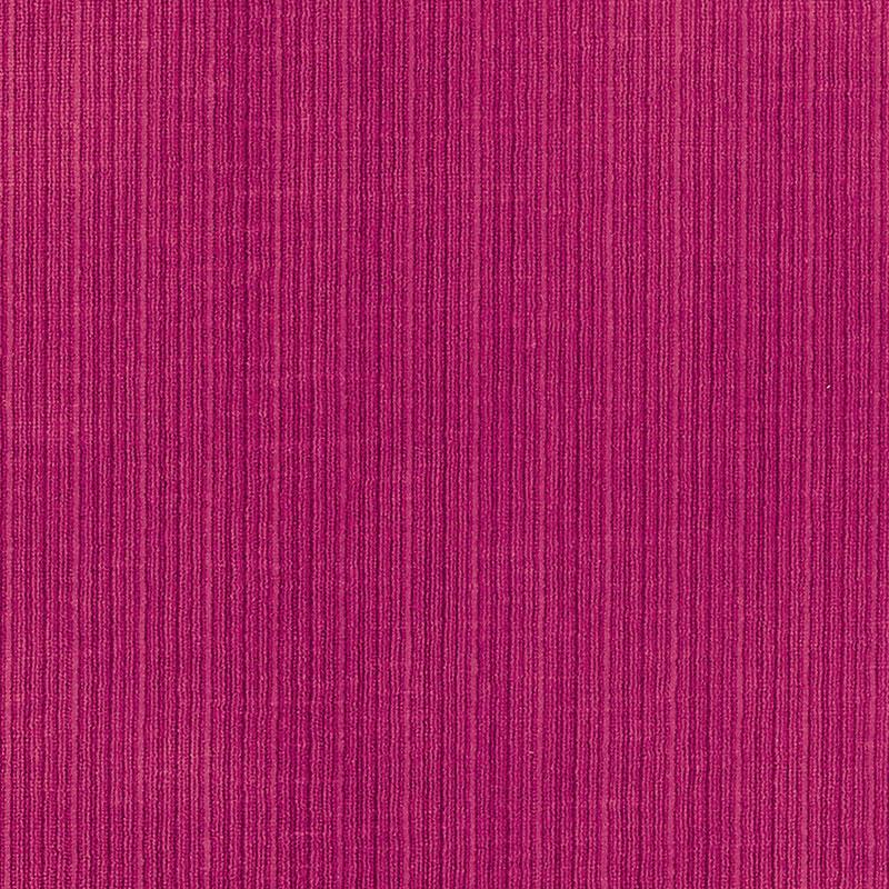 Schumacher Antique Strie Velvet Fabric 69757 / Fuchsia