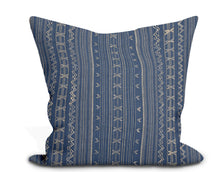 Load image into Gallery viewer, Thibaut Charter Stripe Embroidery Pillow