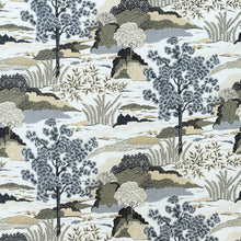 Load image into Gallery viewer, Set of Two Made to Order Thibaut Daintree Side Drapery Panels