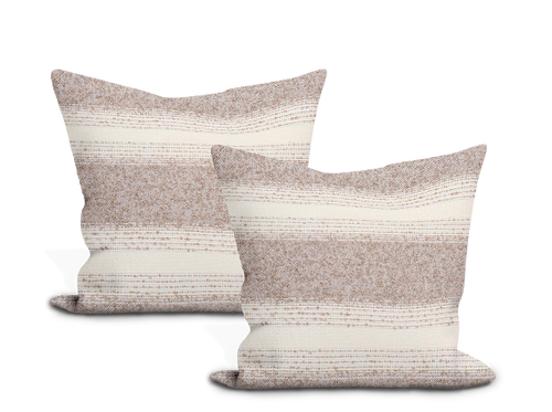 Schumacher Jessen Alpaca Stripe Pillow Cover