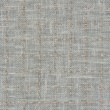 Load image into Gallery viewer, 118” Wide Semi Sheer Linen Blend Cream Taupe Check Drapery Fabric FB