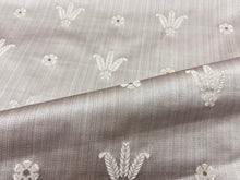 Load image into Gallery viewer, Vintage Taupe Stripe French Country Damask Upholstery Drapery Fabric