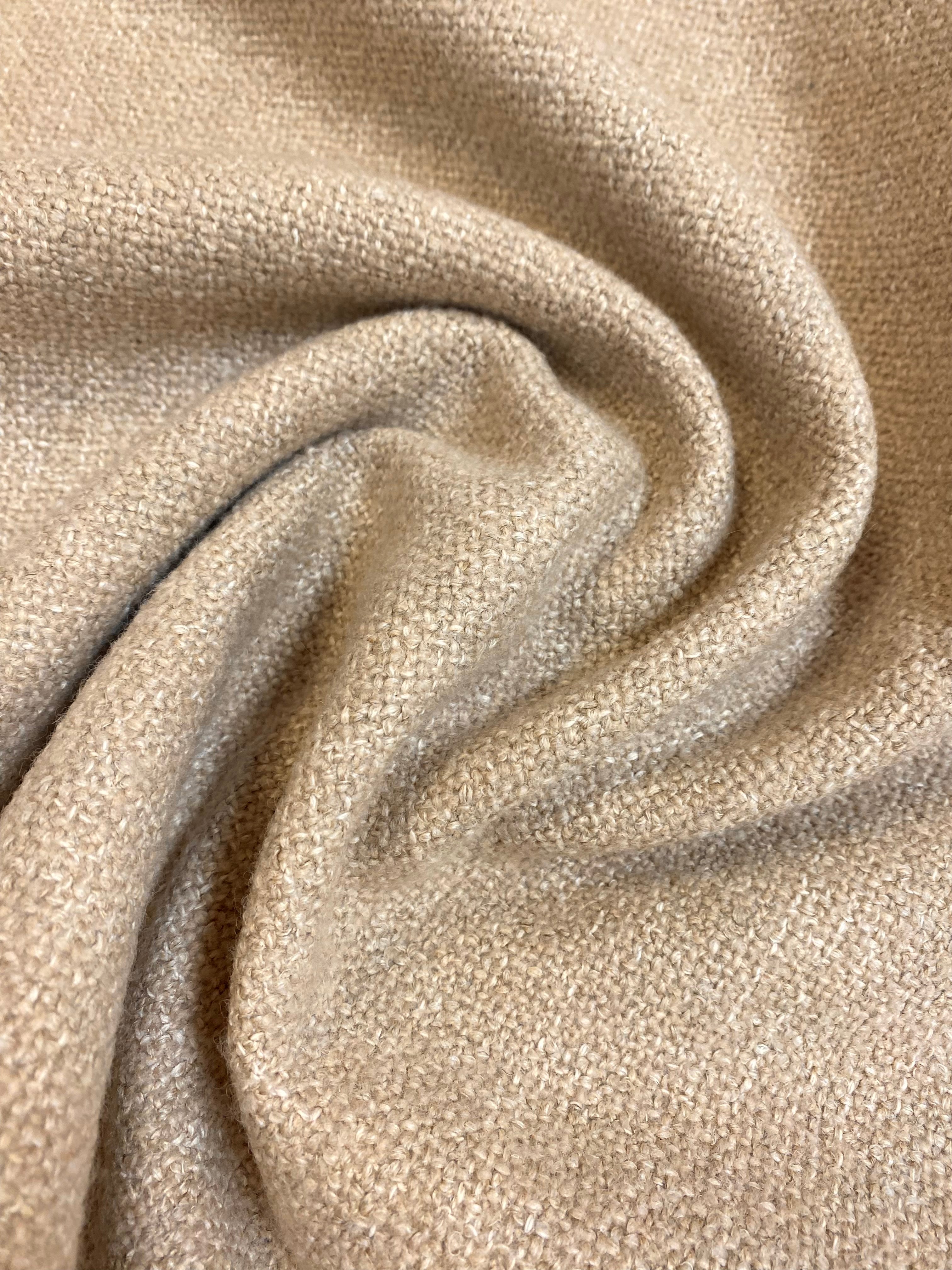 Brown Flax Linen Fabric, Fabric Bistro, Columbia