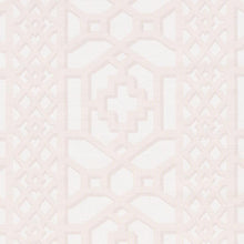 Load image into Gallery viewer, Pair of Custom Made Schumacher  Zanzibar Trellis Pillow Covers - Both Sides