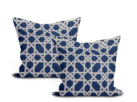 Schumacher Le Maroc Épinglé Pillow Cover