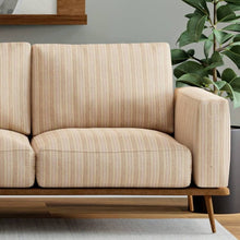 Load image into Gallery viewer, Heavy Duty Beige Red Orange Ethnic Geometric Upholstery Fabric