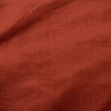 Load image into Gallery viewer, Schumacher Venetian Silk Velvet Fabric Red Ochre 70442