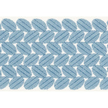 Load image into Gallery viewer, Schumacher Berkeley Tape Wide Trim 70653 / Sky