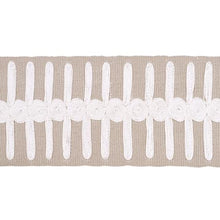 Load image into Gallery viewer, Schumacher Castille Tape Trim 70747 / Natural