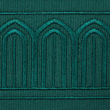 Load image into Gallery viewer, Schumacher Arches Embroidered Tape Medium Trim 70768 / Emerald