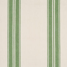 Load image into Gallery viewer, Schumacher Brentwood Stripe Fabric 70873 / Leaf Green