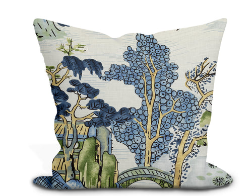 Thibaut Asian Scenic Pillow