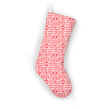 Load image into Gallery viewer, Thibaut Labyrinth Velvet Christmas Stocking