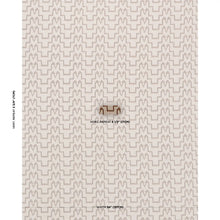 Load image into Gallery viewer, Schumacher Turkish Step Fabric 71245 / Biscuit