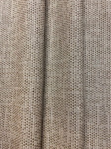 Designer Water & Stain Resistant Charcoal Grey Taupe Off White Tweed MCM Mid Century Modern Upholstery Fabric WHS 4571
