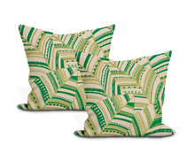 Load image into Gallery viewer, Schumacher Deco Leaves Pillow Cover