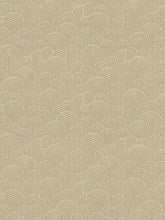 Load image into Gallery viewer, Beige Ivory Art Deco Geometric Upholstery Fabric