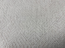 Load image into Gallery viewer, Urban Source Journey White Sand Polypropylene Indoor Outdoor Water Stain Repellent Taupe Geometric Upholstery Fabric