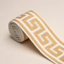 Load image into Gallery viewer, Schumacher Ganton Tape Trim 72398 / Yellow