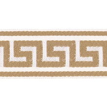 Load image into Gallery viewer, Schumacher Ganton Tape Trim 72399 / Brown