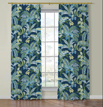 Load image into Gallery viewer, Set of Two Made to Order Thibaut Iggy Indoor Outdoor Side Drapery Panels