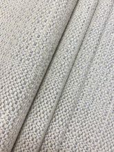 Load image into Gallery viewer, Designer Water &amp; Stain Resistant Grey Beige Woven MCM Mid Century Modern Tweed Upholstery Fabric WHS 4620
