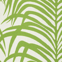 Load image into Gallery viewer, Schumacher Zebra Palm Indoor/Outdoor Fabric 73171 Leaf