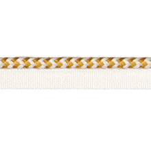 Load image into Gallery viewer, Schumacher Bolander Cord Indoor/Outdoor Trim 73479 / Yellow