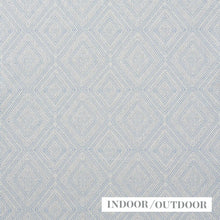 Load image into Gallery viewer, Schumacher Geometric Weave Indoor/Outdoor Fabric 73863 Chambray