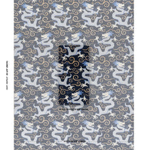 Load image into Gallery viewer, Schumacher Bixi Velvet Fabric Midnight Blue 73976