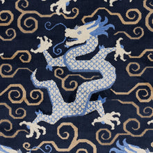Load image into Gallery viewer, Schumacher Bixi Velvet Fabric Midnight Blue 73976