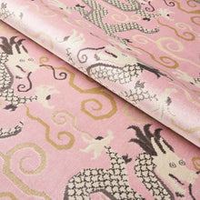 Load image into Gallery viewer, Schumacher Bixi Velvet Fabric Rose Quartz 73978