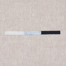 Load image into Gallery viewer, Schumacher Overlapping Dashes Fabric 74031 / Navy